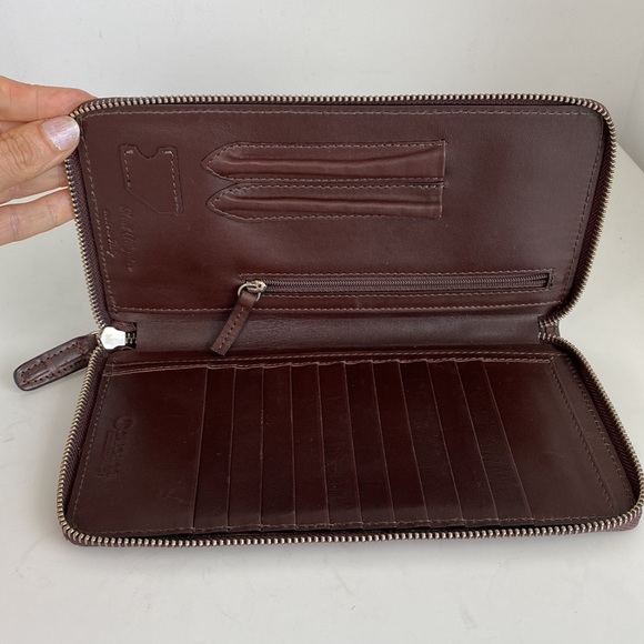 CAPORICCI REAL Alligator brown card holder - Picture 8 of 15